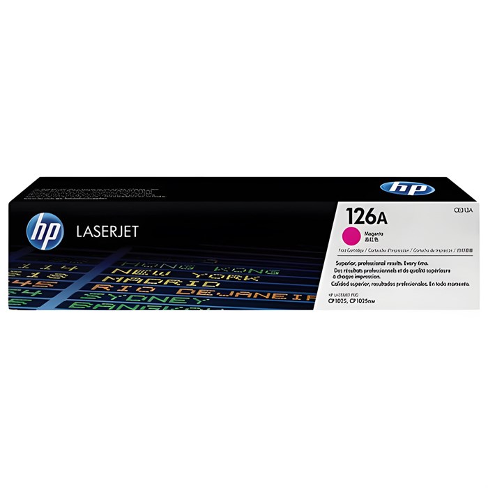 Картридж лазерный HP (CE313A) CLJ CP1025/CP1025NW, №126A, пурпурный, оригинальный, ресурс 1000 страниц 360880