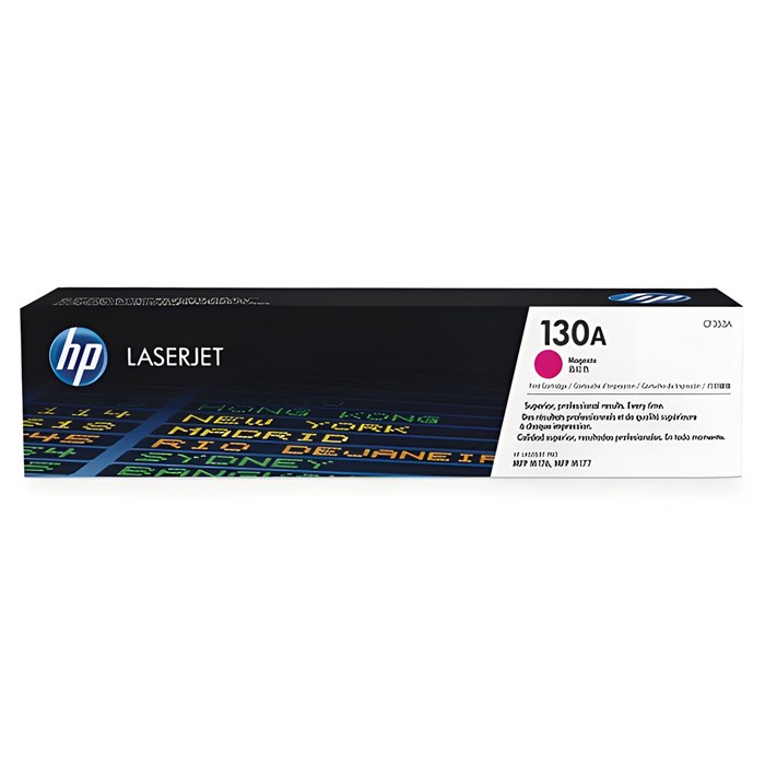 Картридж лазерный HP (CF353A) ColorLaserJet M176n/M177fw, №130A, пурпурный, оригинальный, ресурс 1000 страниц 361275