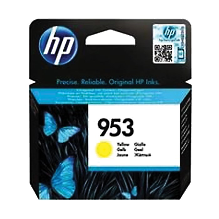 Картридж струйный HP (F6U14AE) Officejet Pro 8710/8210, №953, желтый, ресурс 700 стр., оригинальный 362287