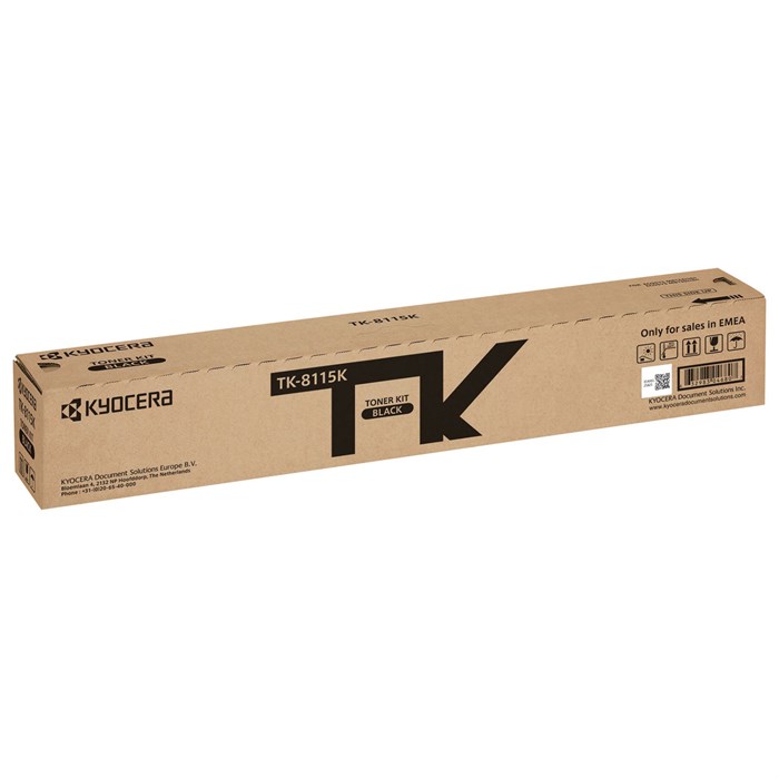 Тонер-картридж KYOCERA (TK-8115K) M8124cidn/M8130cidn, черный, ресурс 12000 стр., оригинальный, 1T02P30NL0 363059