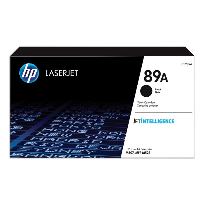 Картридж лазерный HP (CF289A) LaserJet Enterprise M507dn/x/528dn и др, №89A, оригинальный, ресурс 5000 страниц 363296
