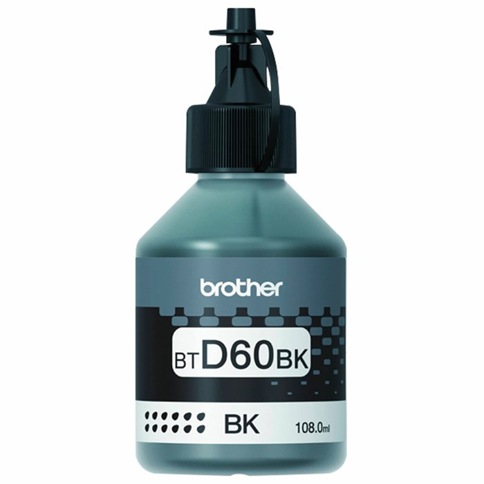 Чернила BROTHER (BTD60BK) для СНПЧ DCP-T310/T510W/T710W, черные, оригинальные, ресурс 6500 страниц 363568