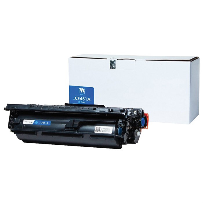 Картридж лазерный NV PRINT (NV-CF451A) для HP LJ M652/M653/M681/M682, голубой, ресурс 10500 страниц, NV-CF451AC 363788