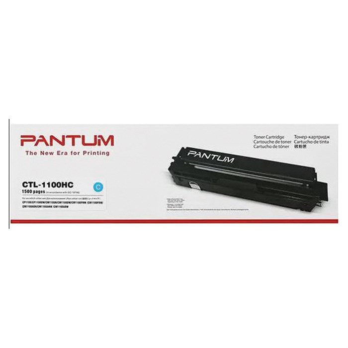 Картридж лазерный PANTUM (CTL-1100HC) CP1100/CM1100, голубой, оригинальный, ресурс 1500 страниц 364069