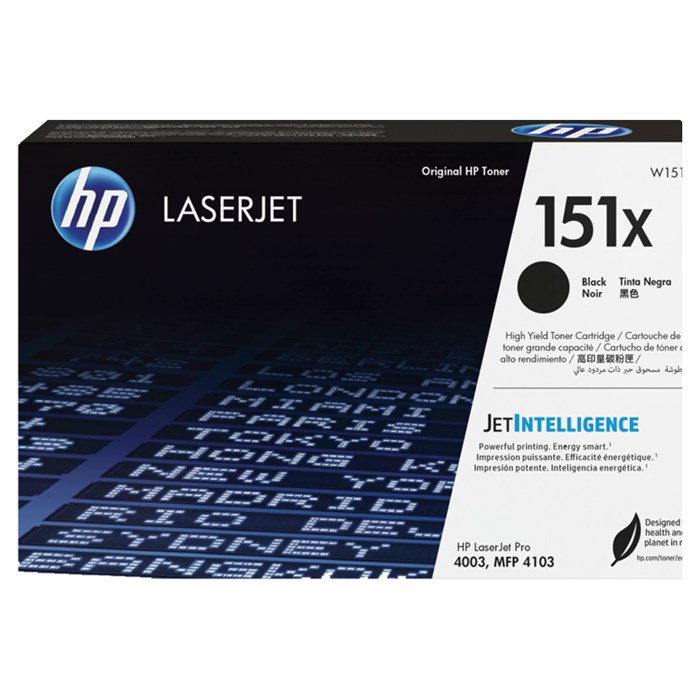 Картридж лазерный HP (W1510X) LaserJet Pro 4003n/dn/dw/4103dw/fdn/fdw, № 151X, оригинальный, ресурс 9700 страниц 364390