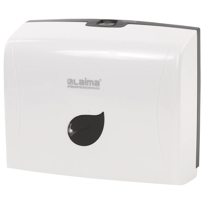 Диспенсер для полотенец LAIMA PROFESSIONAL ECO (Система H2), Z-сложения, белый, ABS-пластик, 606547 606547