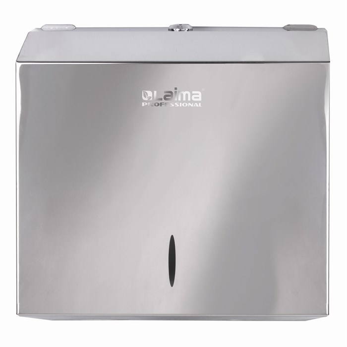 Диспенсер для полотенец LAIMA PROFESSIONAL INOX, (Система H3) V-сложения, нержавеющая сталь, зеркальный, 605697 605697