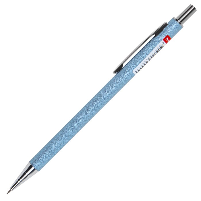 Карандаш механический 0,5 мм, HB, BRAUBERG OCEAN BLUE, металлический корпус, 181978 181978