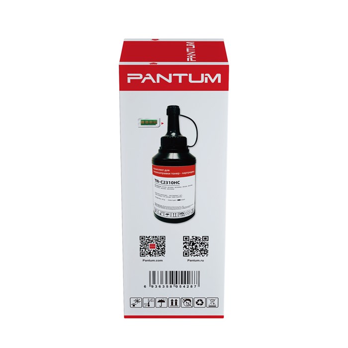 Заправочный комплект PANTUM (TN-C2310HC) BP2300/BM2300, ресурс 1600 стр + чип, оригинальный 364563
