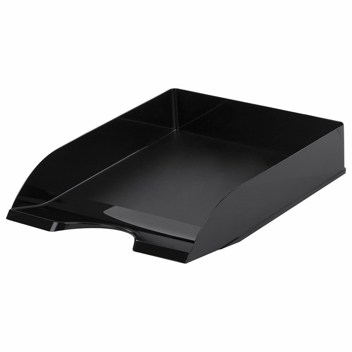 Лоток горизонтальный для бумаг BRAUBERG ORIGINAL, 315х250х60 мм, черный, 238104 238104