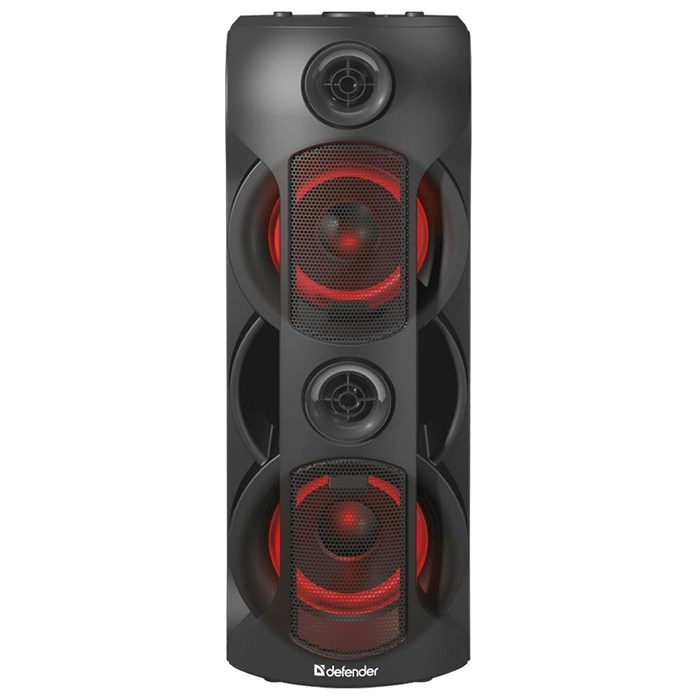 Колонка портативная DEFENDER G78, 2.0, 70 Вт, Bluetooth, FM-тюнер, microSD, чёрная, 65178 513677