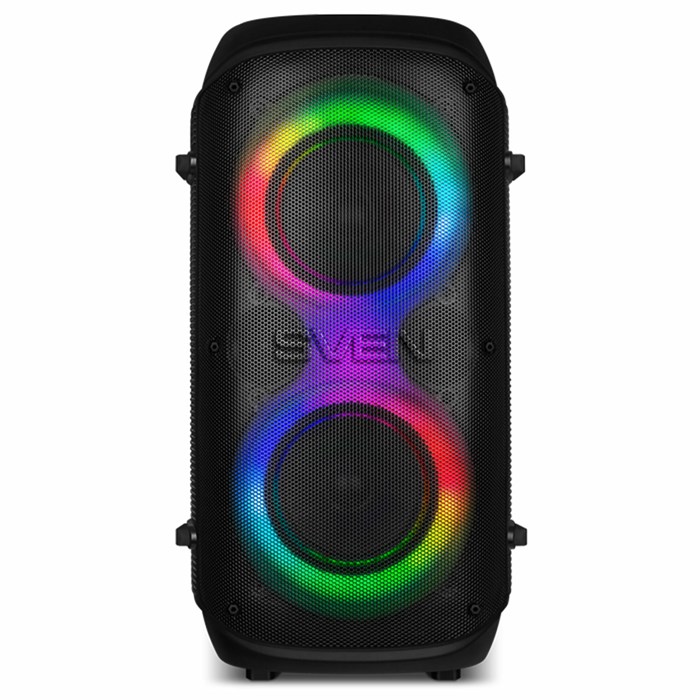 Колонка портативная SVEN PS-800, 100 Вт, TWS, Bluetooth, FM, USB, microSD, LED-дисплей, черная, SV-021511 513970