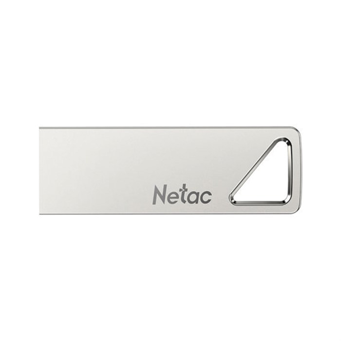 Флеш-диск 64 GB NETAC U326, USB 2.0, металлический корпус, серебристый, NT03U326N-064G-20PN 513712