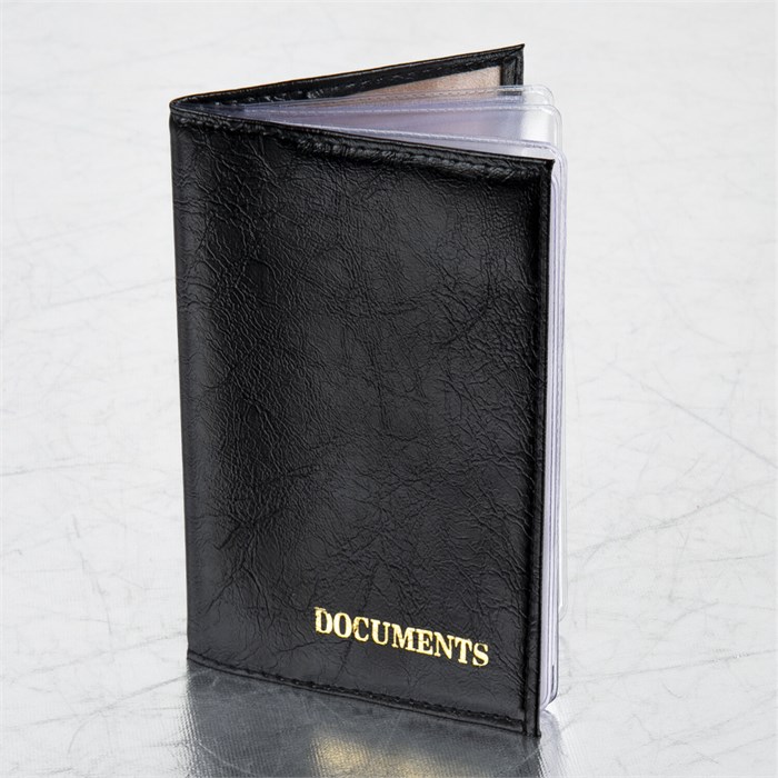 Обложка для автодокументов STAFF "Profit", экокожа, "DOCUMENTS", черная, 237181 237181