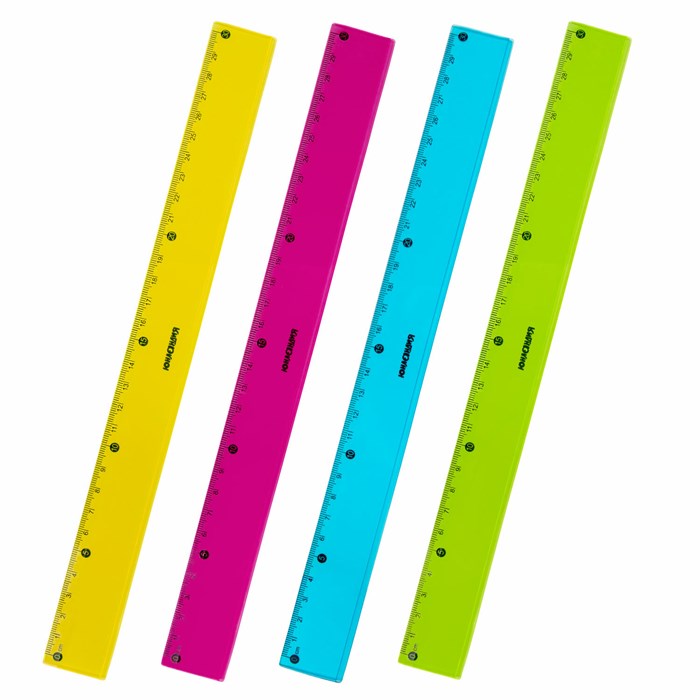 Линейка пластиковая 30 см ЮНЛАНДИЯ "Color", тонированная, ассорти, 210754 210754
