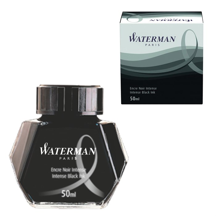 Чернила WATERMAN (Франция), 50 мл, S0110710, черные 225822