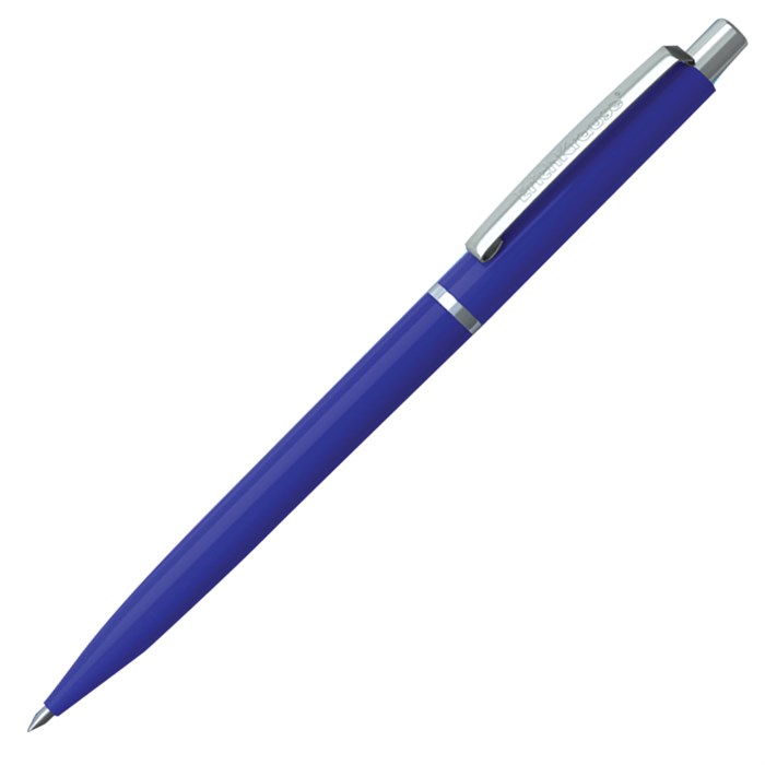 Ручка шариковая автоматическая ERICH KRAUSE "Smart", СИНЯЯ, корпус синий, узел 0,7 мм, линия письма 0,35 мм, 44967 142855