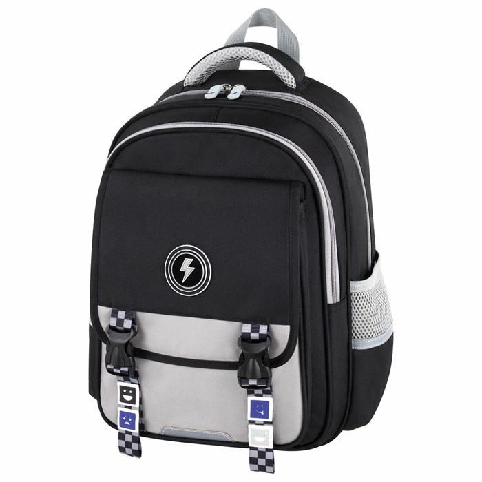 Рюкзак BRAUBERG SNAP, 2 отделения, 3 кармана, "Original black", 39х28х16 см, 272066 272066
