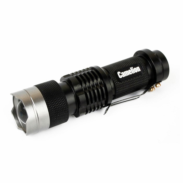 Фонарь CAMELION XP-E, ЯРКИЙ, ZOOM, 3 режима, питание 1хAA, LED5135 238279