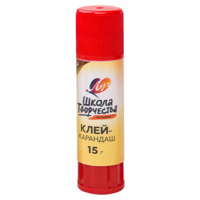 Клей-карандаш ЛУЧ "Школа творчества", 15 г, PVP основа, 29С 1736-08 274838
