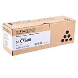 Тонер-картридж лазерный RICOH (SP C360E) SP C360/C361, черный, оригинальный, ресурс 2000 стр., 408188 363031