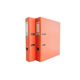 Папка-регистратор Tiralana Flax Vinil, 50мм, оранжевая, с металлическим уголком