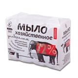 Мыло хозяйственное 72% КОМПЛЕКТ 4 шт. х 100 г (Невская Косметика), в упаковке, 11421, 11142 600892