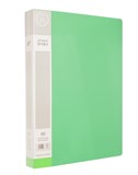Папка с  60  файлами , А4,  0,65мм : Зеленый