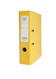 Папка-регистратор  ПВХ, 75 мм, желтый