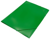 Папка на резинке Консул A4 корешок 14 мм пластик 0.4 мм зеленый