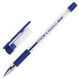 Ручка шариковая с грипом BRAUBERG "X-Writer", СИНЯЯ, узел 0,7 мм, линия письма 0,35 мм, 142403 142403