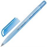 Ручка шариковая масляная BRAUBERG Olive Pen Tone, СИНЯЯ, корпус тонированный, пишущий узел 0,7 мм, линия 0,35 мм, 142710 142710