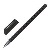 Ручка шариковая масляная BRAUBERG Orient, ЧЕРНАЯ, корпус черный, игольчатый узел 0,7 мм, линия письма 0,35 мм, 143000 143000