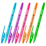 Ручка шариковая BRAUBERG ULTRA NEON, СИНЯЯ, узел 0,7 мм, чернила ГЕРМАНИЯ, наконечник ШВЕЙЦАРИЯ, 143566 143566