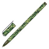 Ручка шариковая BRAUBERG SOFT TOUCH STICK KHAKI, СИНЯЯ, мягкое покрытие, узел 0,7 мм, 143703 143703