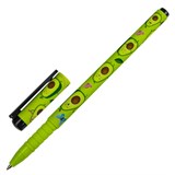 Ручка шариковая BRAUBERG SOFT TOUCH GRIP AVOCADO, СИНЯЯ, мягкое покрытие, узел 0,7 мм, 143716 143716