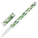 Ручка шариковая BRAUBERG SOFT TOUCH GRIP TROPIC, СИНЯЯ, мягкое покрытие, узел 0,7 мм, 143719 143719