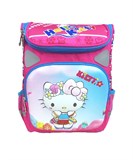 Рюкзак дошкольный с принтом, Hello Kitty, красный, для девочек 2902