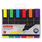 Набор текстовыделителей 6 ЦВЕТОВ, BRAUBERG ORIGINAL, линия письма 1-5 мм, 151690 151690