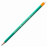 Карандаш чернографитный BIC, 1 шт., Evolution, HB, с ластиком, корпус зеленый, 8803323 180094