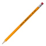 Карандаш чернографитный STAFF EVERYDAY BLP-724, 1 шт., НВ, с ластиком, корпус желтый, 181724 181724