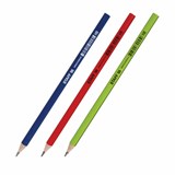 Карандаш чернографитный STAFF Basic BLP-743, 1 шт., НВ, пластиковый, корпус ассорти, 181743 181743