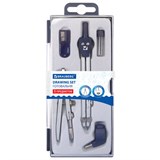 Готовальня BRAUBERG "Student Oxford", 5 предметов циркуль + кронциркуль, держатель, грифель, точилка, 210338 210338
