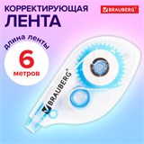 Корректирующая лента BRAUBERG, 5 мм х 6 м, в блистере, 221685 221685
