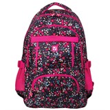 Рюкзак BRAUBERG TRACE универсальный, 2 отделения, узоры, "Flowers", 45х31х12 см, 226357 226357