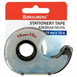 Клейкая лента 19 мм х 10 м в диспенсере, BRAUBERG, 227265 227265