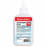 Клей канцелярский силикатный BRAUBERG Standard (для бумаги, картона) 110 г, 228416 228416