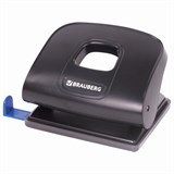 Дырокол BRAUBERG Extra, до 20 листов, черный, 229091 229091