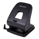 Дырокол BRAUBERG SX-40, до 40 листов, черный, 229695 229695