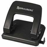 Дырокол металлический BRAUBERG Classic, до 25 л., черный, 229697 229697